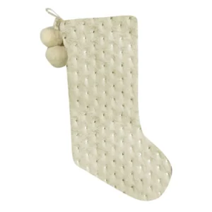 Sock elegance, novogodišnja čarapa, bela, 50cm