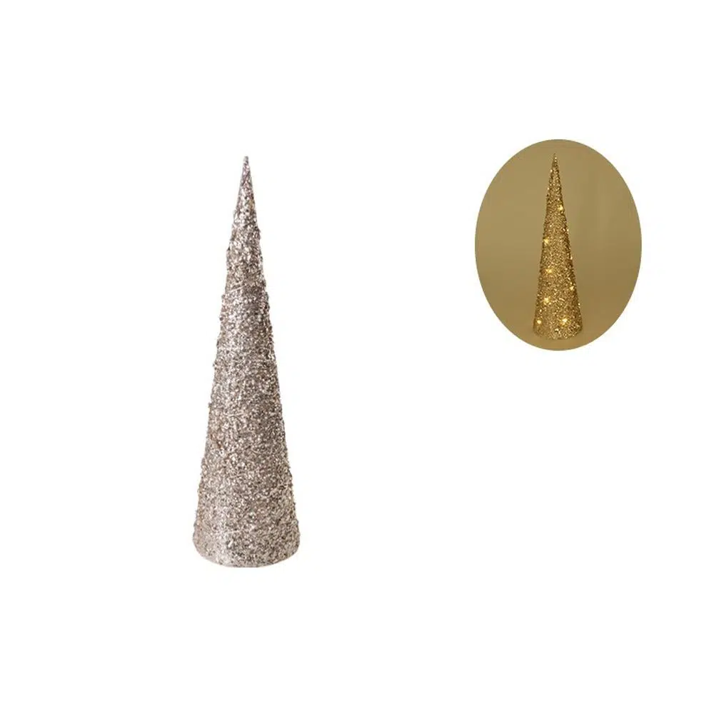 761012_001.webp Pearl cone, jelka, biseri, zlatna, 60cm - Slika 1