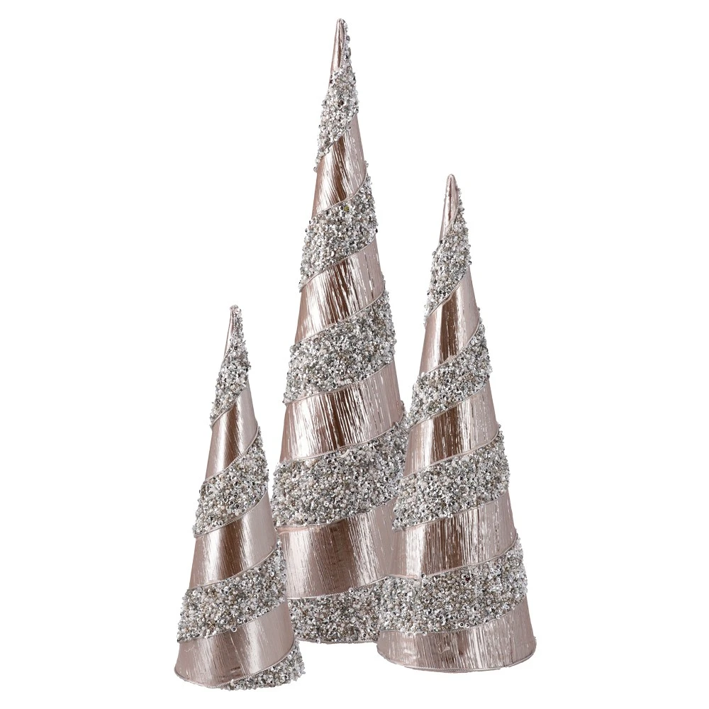 761064_001.webp Velvet, jelka, gliter, srebrna, 3K, 15 × 52cm 14 × 42cm 10.5 × 31cm - Slika 1