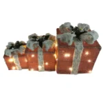 Glossy, pokloni, roze, LED, 25+20+15cm, 3K - Slika 2
