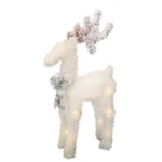 Tinsel, irvas, sa LED sijalicama, 58cm