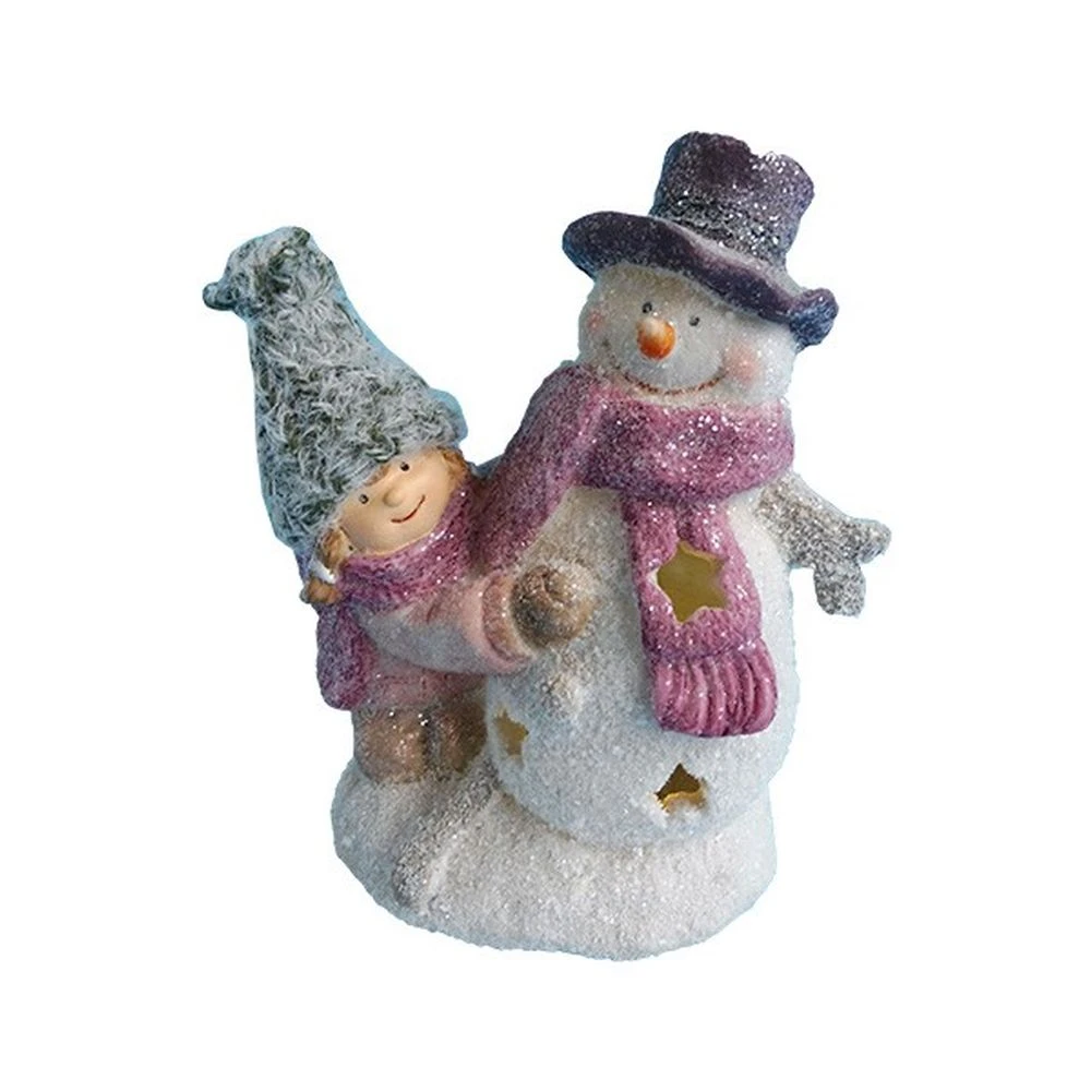 770066_001.webp Willy, novogodišnja dekoracija, devojčica i Sneško Belić, 20cm - Slika 1