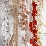 Sprig, novogodišnja grana, šampanjac, 150cm - Slika 2