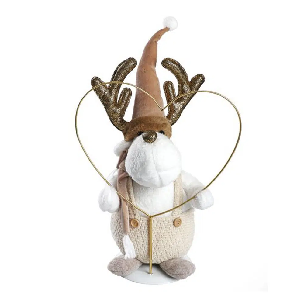 790100_001.webp Noelle, novogodišnja dekoracija, irvas, 47cm - Slika 1
