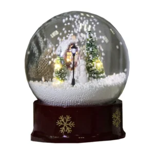 Festive, novogodišnja dekoracija, LED, snežna kugla
