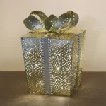 Shimmer, novogodišnja dekoracija, metalna, poklon, 21cm - Slika 2