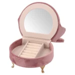Velora, kutija za nakit, fotelja srce, roze - Slika 2