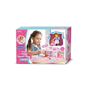 Boneca, lutka set, kuća, QL051, Hand bag