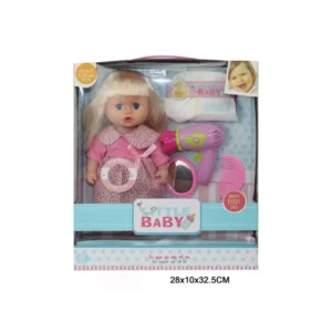 Boneca, lutka set, beba, 655-7B, Little Baby