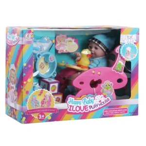 Boneca, lutka set, 30cm, 60211, Happy Baby