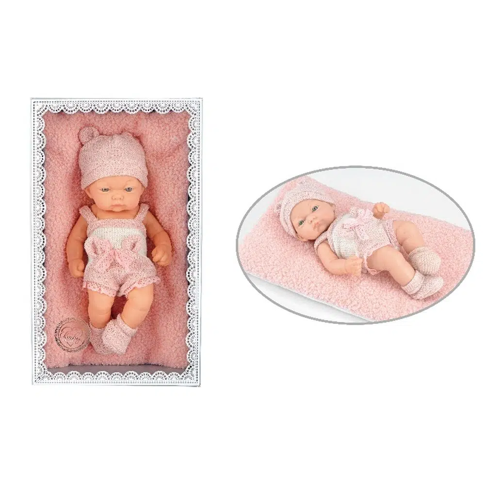 858161_001.webp Boneca, lutka, beba sa jastukom, 25cm, 699 - Slika 1