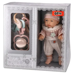 Baby so lovely, lutka, beba sa igračkom, 28cm