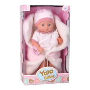 Yala baby, lutka, set sa mekanim pokrivačem, YL2340D-D