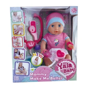 Yala baby, lutka, set doktor, YL2332D-E
