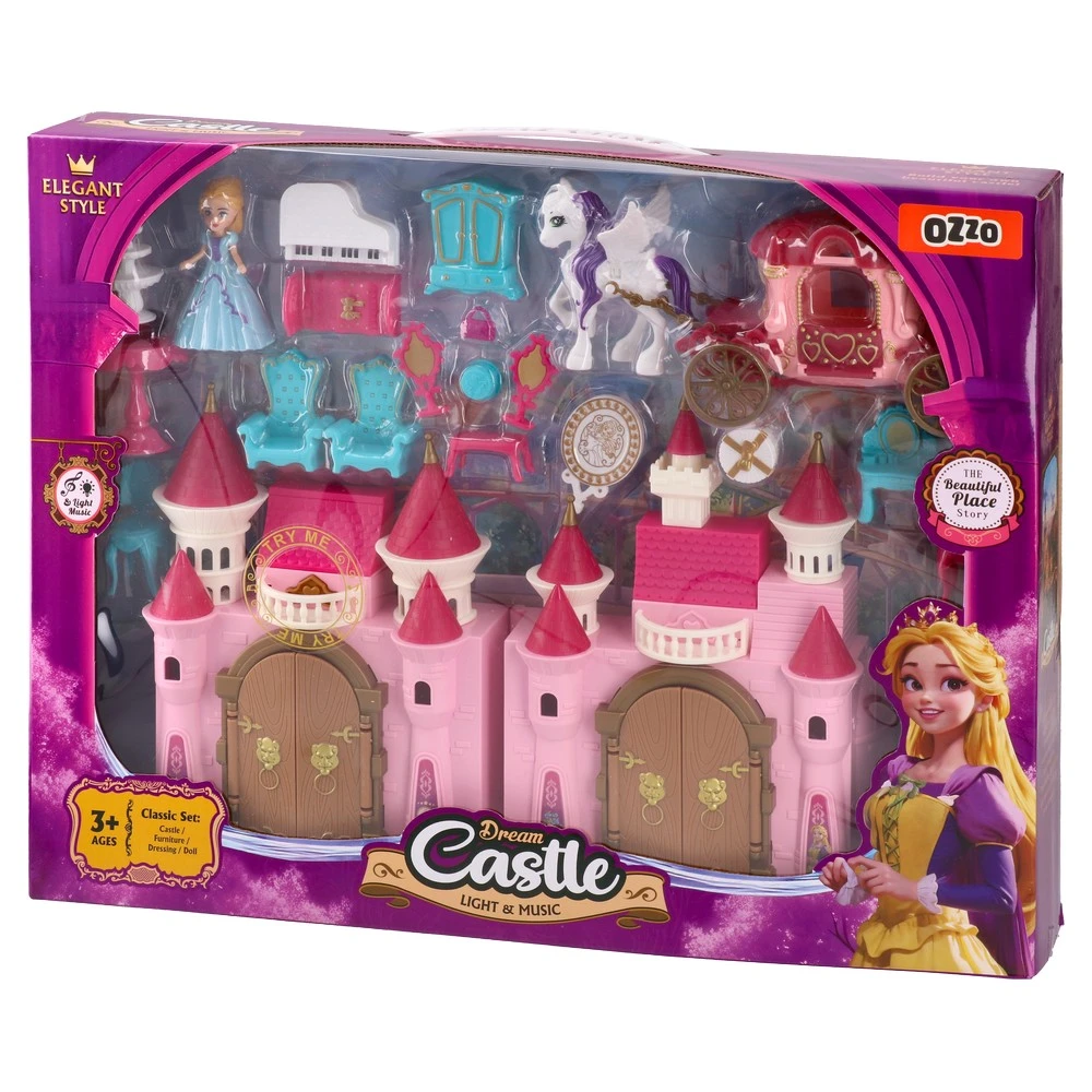 858730_001.webp Dream castle, lutka, set sa igračkama, dvorac, 4336133 - Slika 1