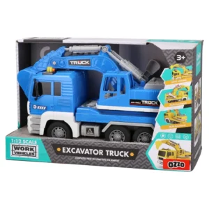 Work vehicles, igračka, plastični kamion dizalica