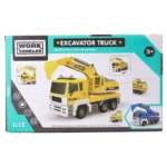 Work vehicles, igračka, plastični kamion dizalica - Slika 2