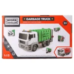 Work vehicles, igračka, plastični kamion đubretarac - Slika 2