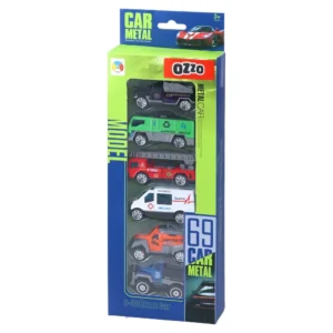 Car metal, igračka, set metalnih vozila, 005