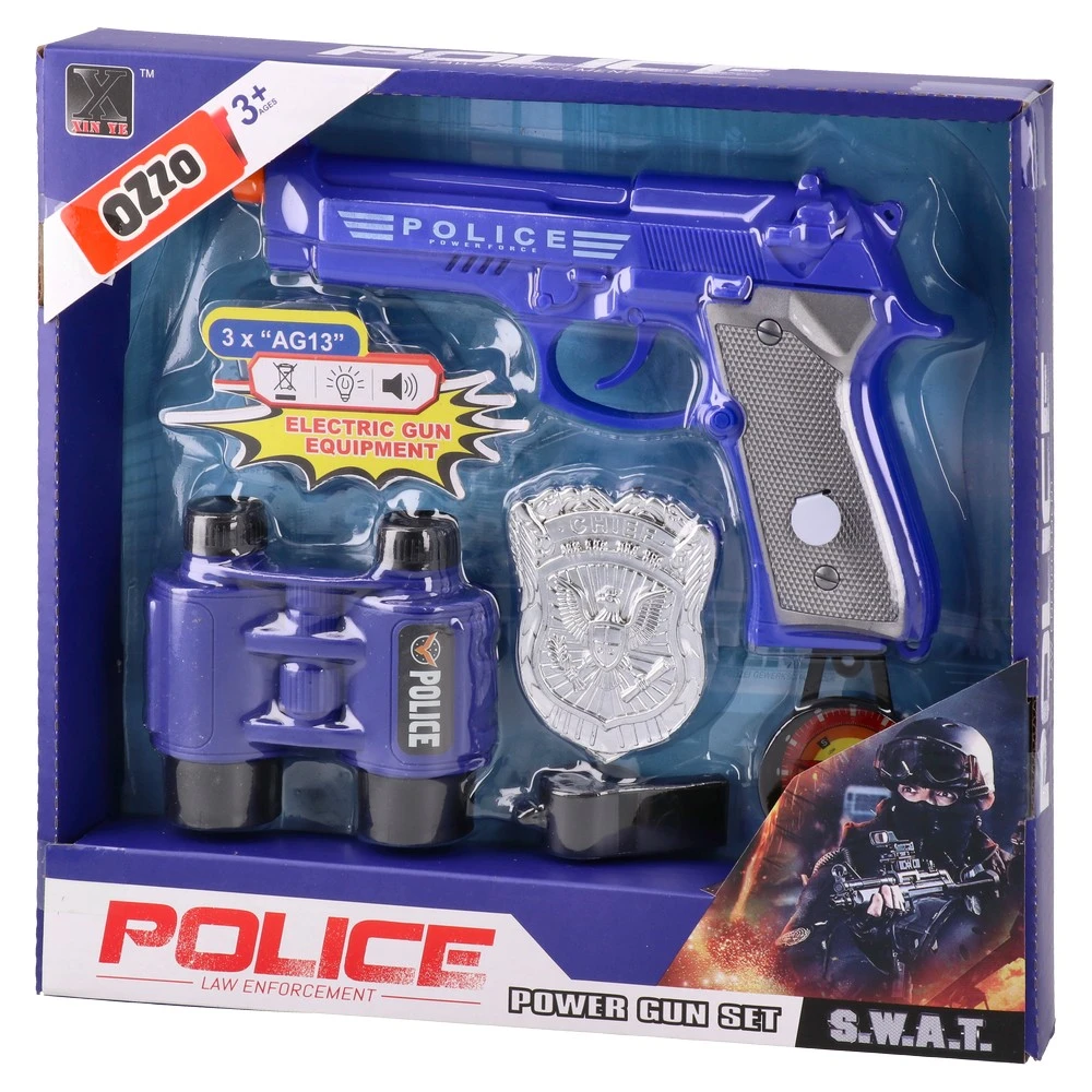 864130_001.webp Police, igračka, policijski set sa dvogledom, mali - Slika 1