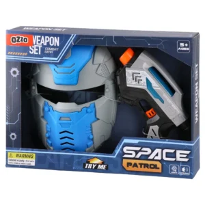 Space patrol, igračka, set 2u1