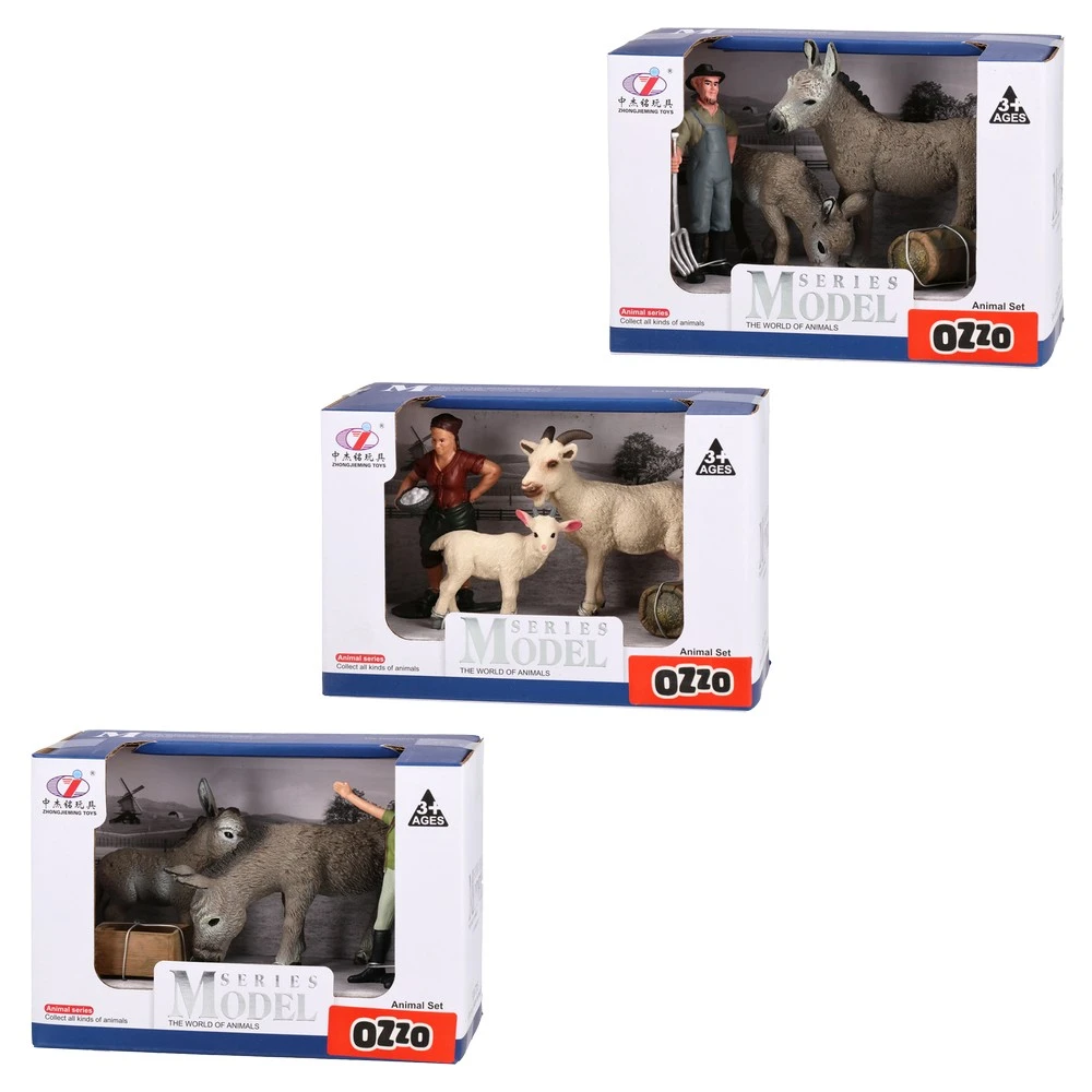 867127_001.webp Series model, igračka, set figura, farmer i životinje, miks, 4073149 - Slika 1