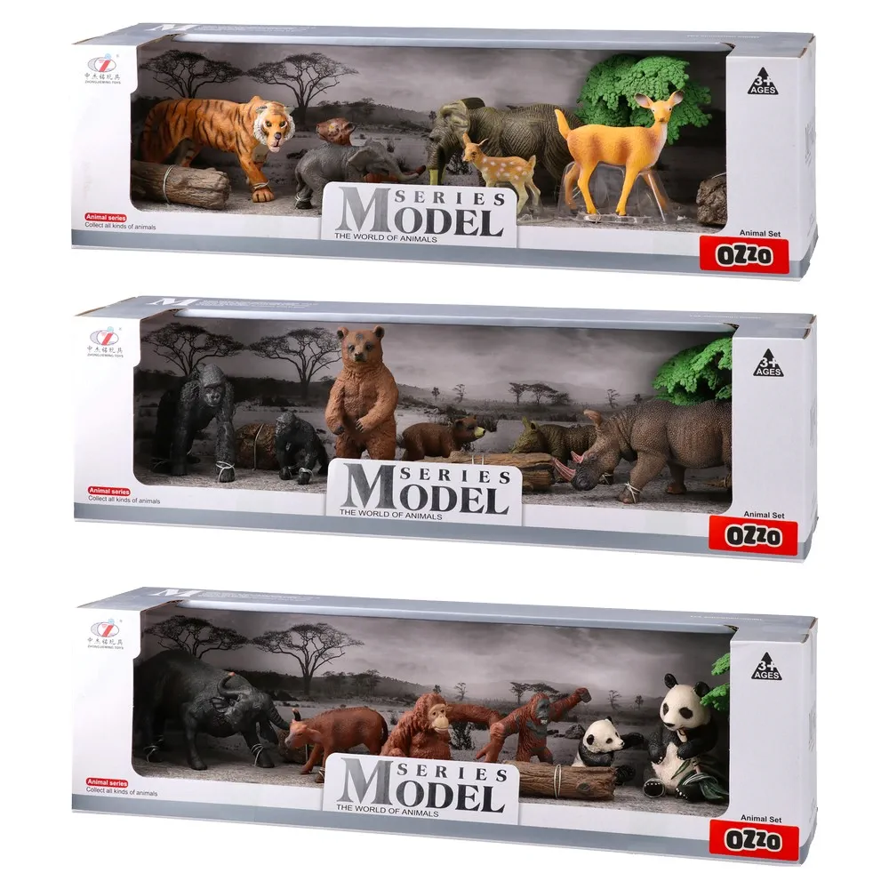 867130_001.webp Series model, igračka, set figura, divlje životinje, miks, 4073152 - Slika 1