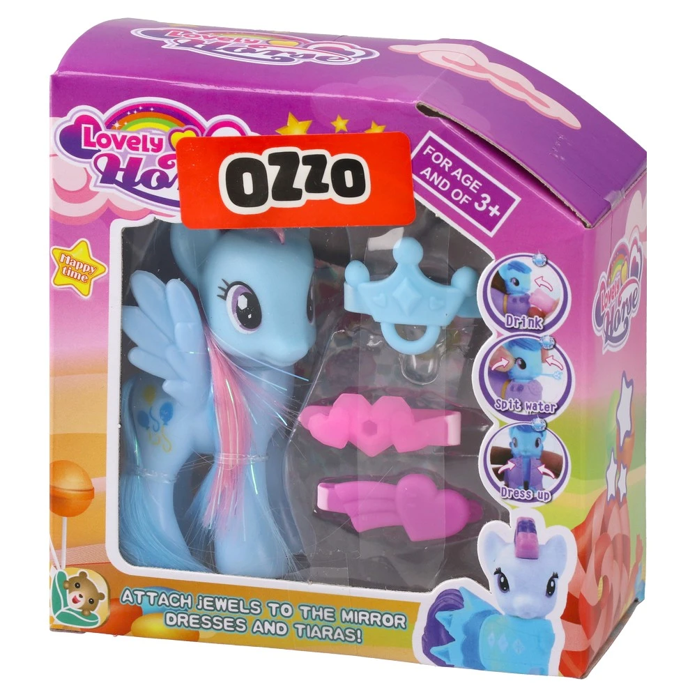 867241_001.webp Lovely horse, figura, poni sa krilima, miks - Slika 1