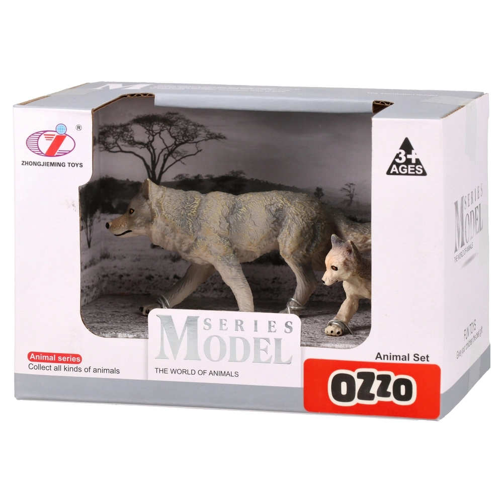 867265_001.webp Series model, set figura, vukovi, miks - Slika 1