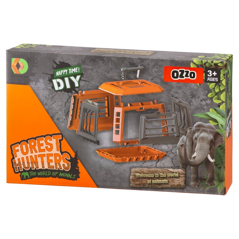 867342_001.webp Forest hunters, figura, tigar u kavezu, 2 u 1, veći - Slika 1