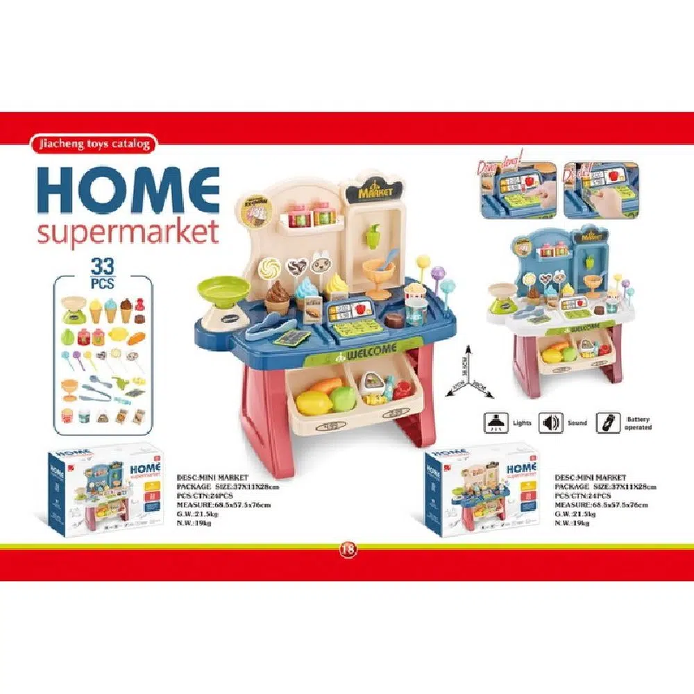 870092_001.webp Grander, igračka, supermarket štand, 33 dela - Slika 1