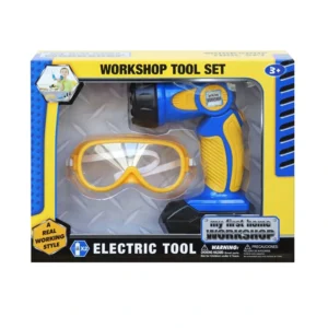 Electric tool, igračka, električna lampa sa svetlom, set