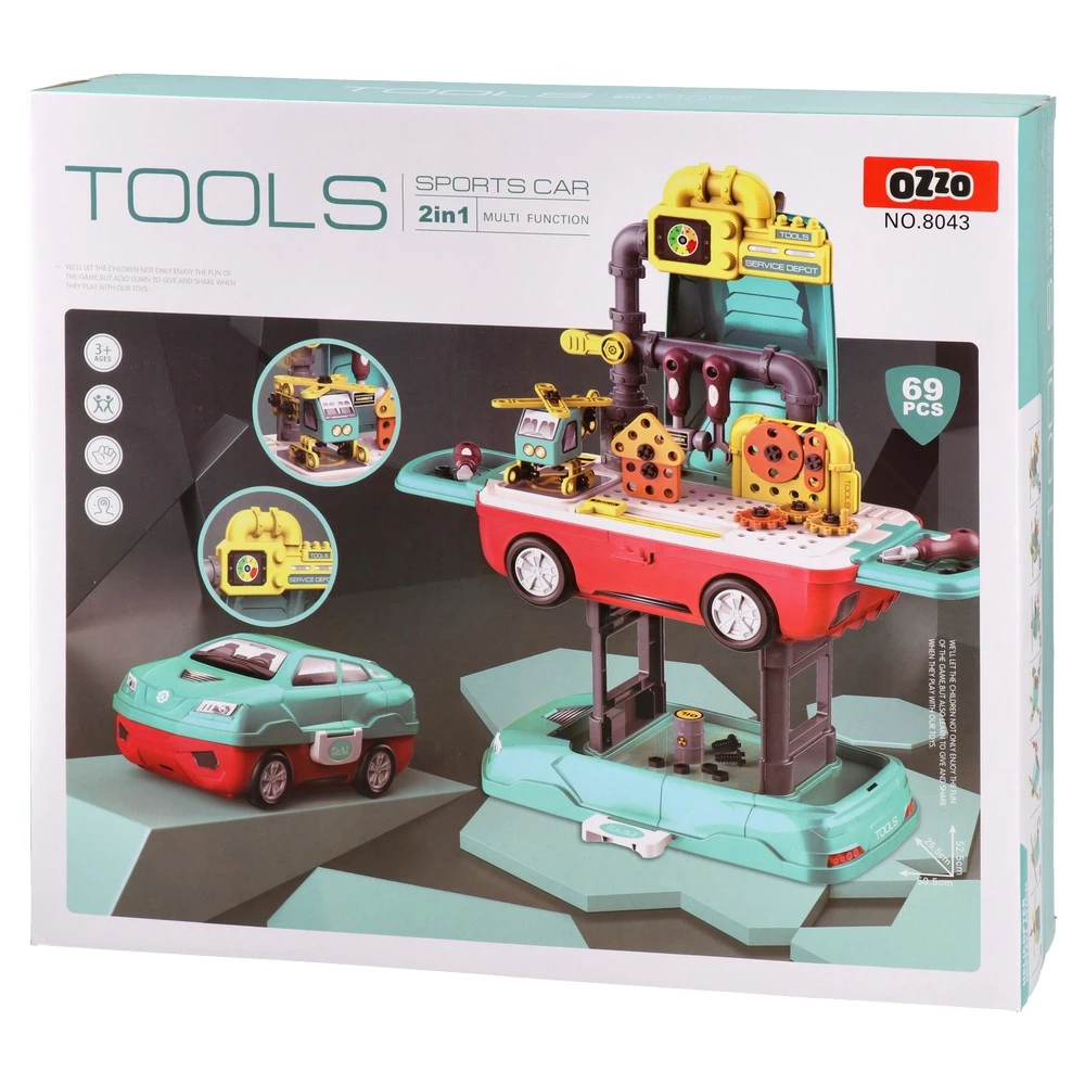 870255_001.webp Bowa, igračka, set alata, automobil - Slika 1