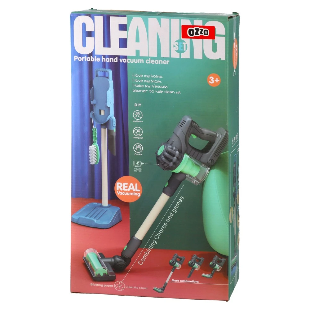 870269_001.webp Cleaning, igračka, ručni usisivač, set, roze - Slika 1