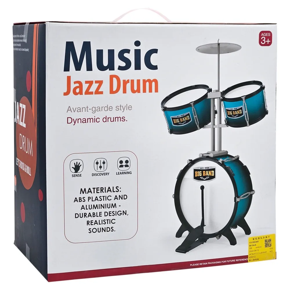 870274_001.webp Music jazz drum, igračka, bubnjevi, set, 906 - Slika 1