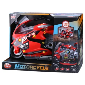 Nitron, igračka, mehaničarski set, motor, crveni