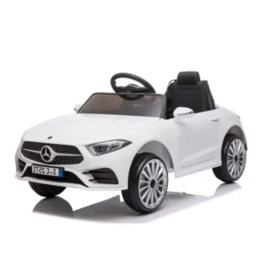 Outdoor, auto na akumulator, Mercedes, 12V, bela