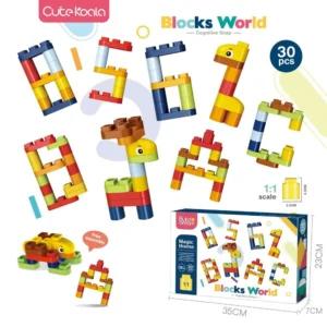 Blocks, kocke, brojevi i slova, 30K