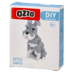 DIY mini blocks, kocke, 108K, pas