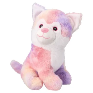 Plush, igračka, plišana, haski, 28cm, roze