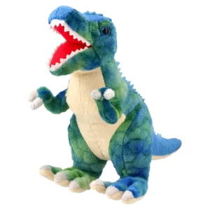 Plush Dino, plišana igračka, dinosaurus, plava, 30cm