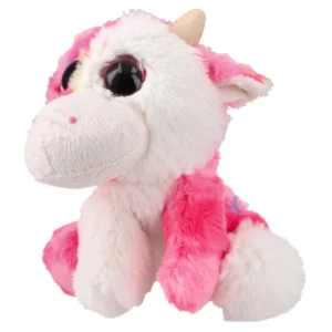 Plush Daisy, plišana igračka, krava, roze, 15cm