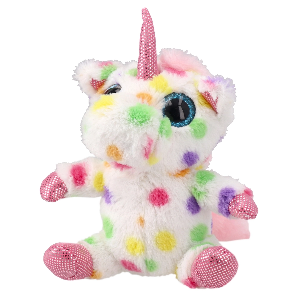 879147_001.webp Plush Dotty, plišana igračka, jednorog, bela, 15cm - Slika 1