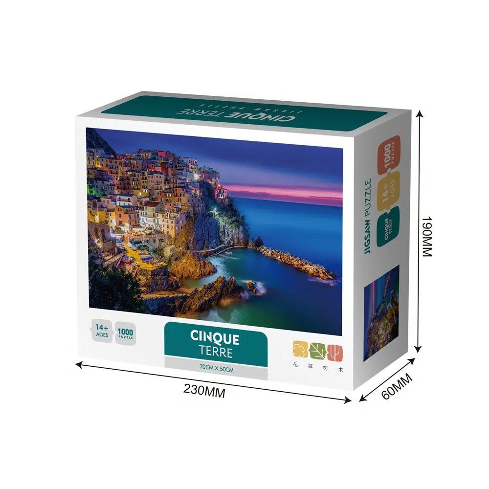 882043_001.webp Sozzle, slagalica, ostvro Cinque Terre, 1000 dela - Slika 1