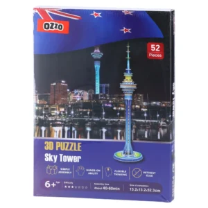 3D Puzzle, 3D slagalica, Toranj , 52k