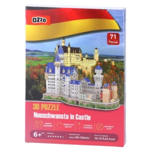 3D Puzzle, 3D slagalica, Zamak, 71k