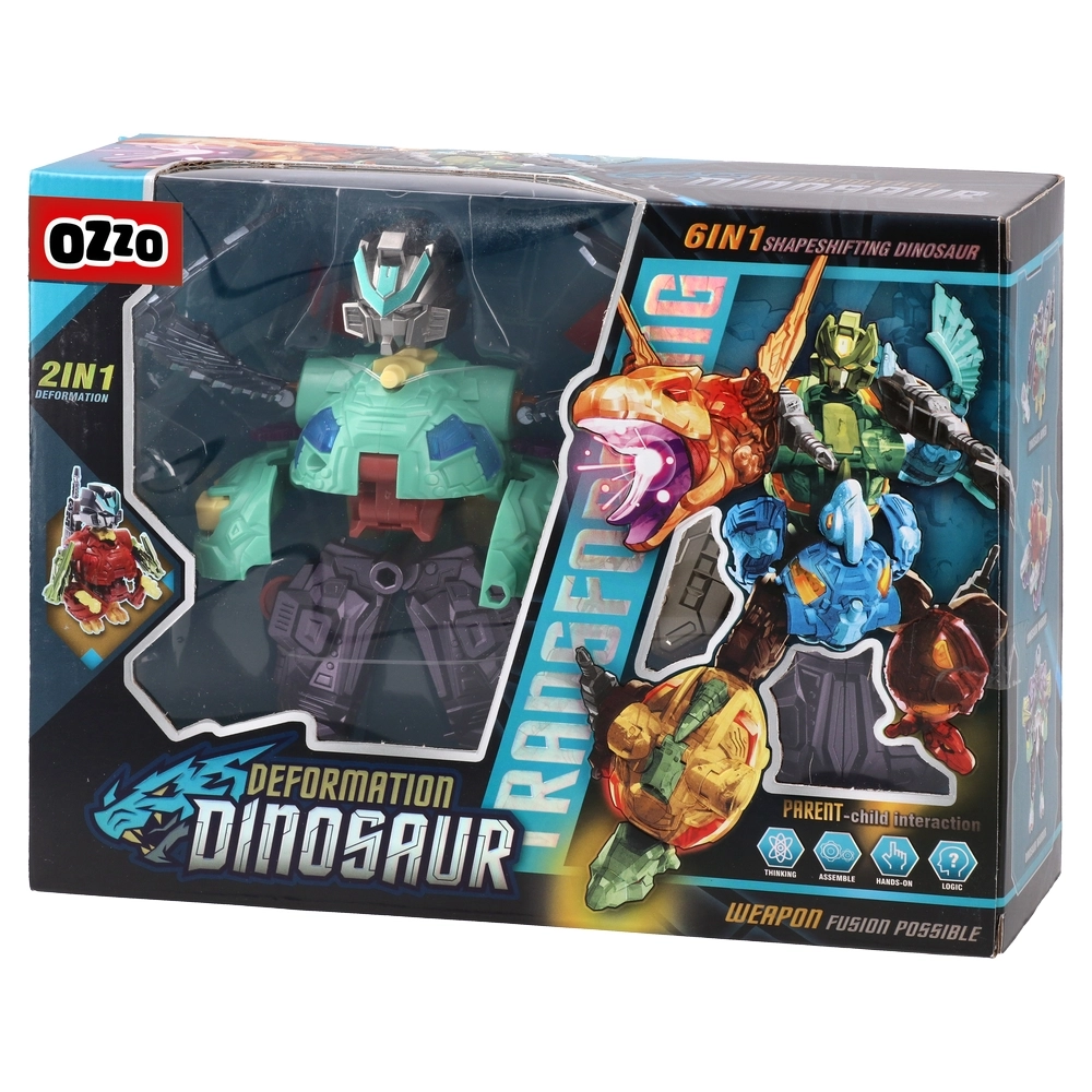 885177_001.webp Deformed, igračka, transformers, dinosaurus, 6delova - Slika 1