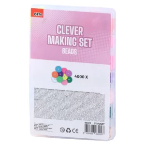 Clever, set za pravljenje nakita, perlice, srednji, 4000K