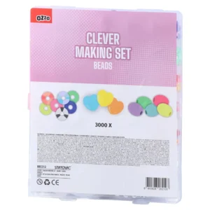 Clever, set za pravljenje nakita, perlice, veliki, 3000K