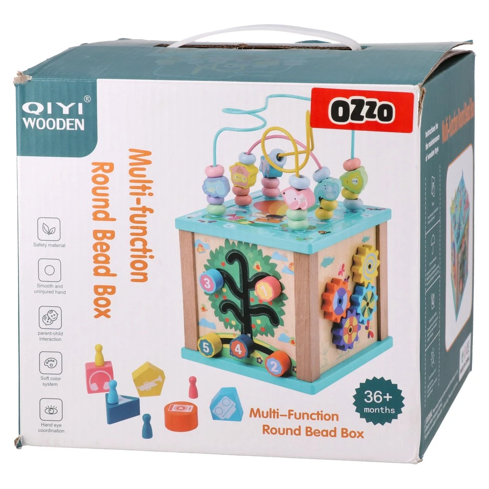 888037_001.webp Wood toy, igračka, drvena didaktička edukativna igračka, 5 u 1 - Slika 1